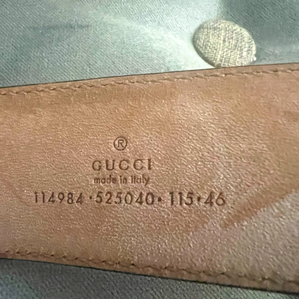 Authentic Gucci Men’s Belt